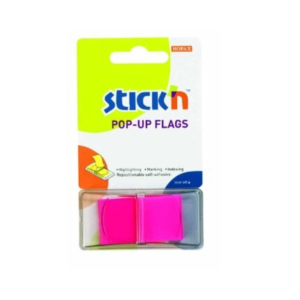 BANDERITAS POP-UP FUCSIA NEON STICK´N (26013)
