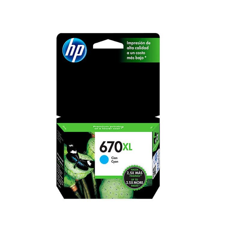 TINTA HP CZ118AL (670XL)