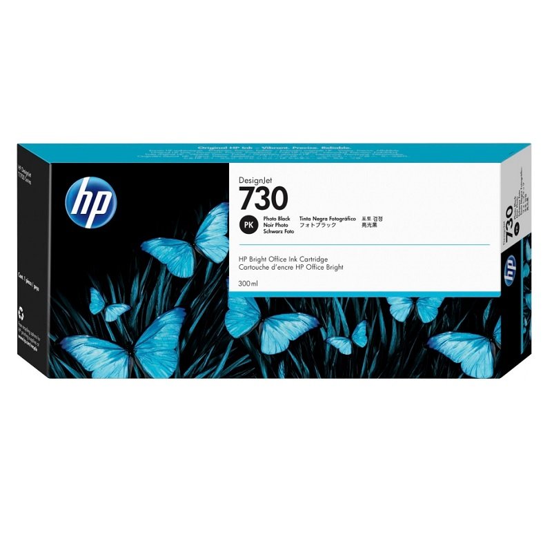 TINTA HP P2V71A (730) 300ML MATTE BLACK