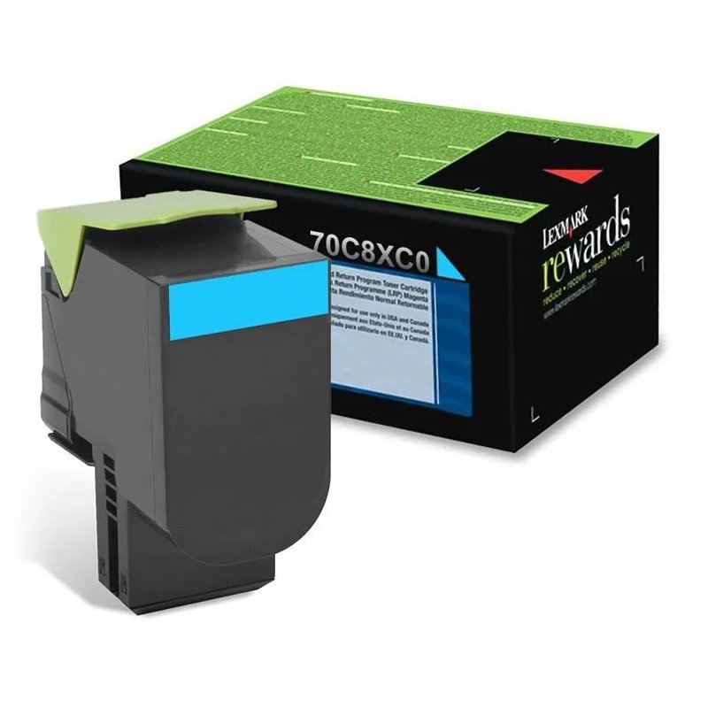 TONER LEXMARK (70C8XC0)
