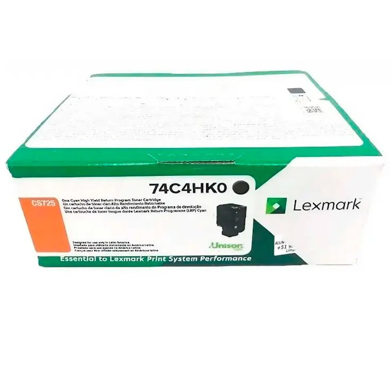 TONER LEXMARK (74C4HK0)