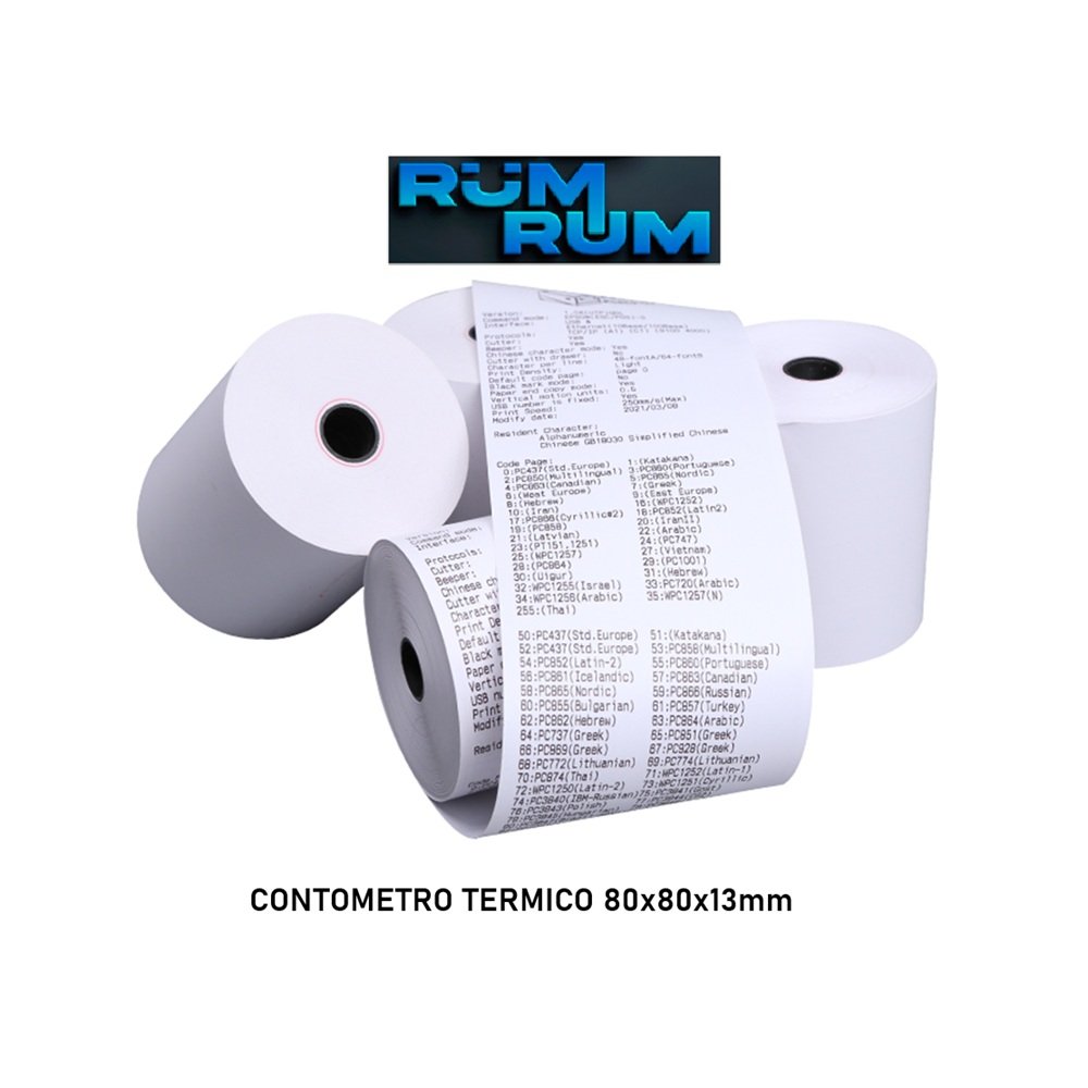 CONTOMETRO TERMICO 80x80x13mm 55gr - RUM-RUM